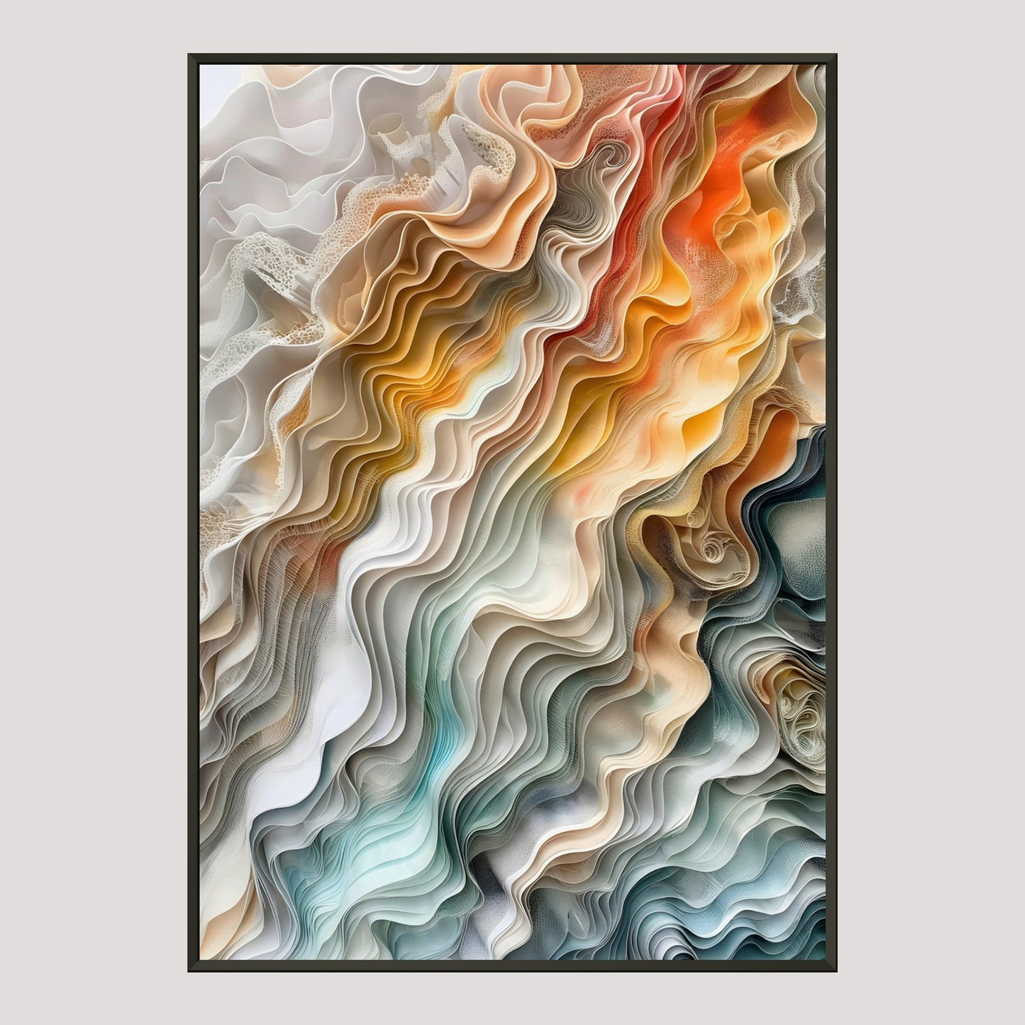 Ruffles No.2 | A Symphony of Earth and Sky