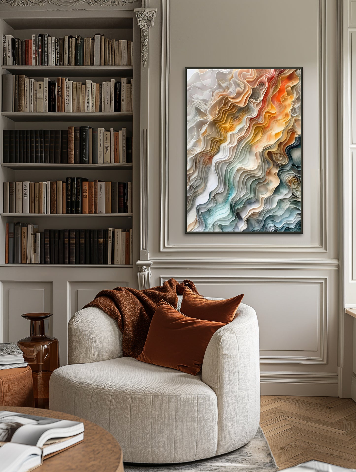 Ruffles No.2 | A Symphony of Earth and Sky